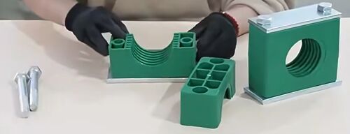 Latest company news about Selectie- en installatiegids voor lichte en zware plastic buisklemmen