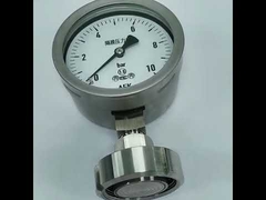 Shock Proof Steam Boiler Gas Pressure Test Gauge 63mm 98mm Stainless Steel Material