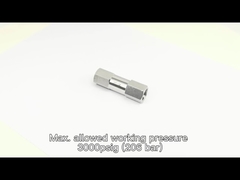1/4in Female Air Compressor Check Valve High Pressure 6000psi Stainlees Steel