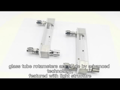 Nauwkeurige van de de Stikstofdebietmeter van de Luchtzuurstof de Rotameterlcd Vertoning 30-300 LPM Rotamter